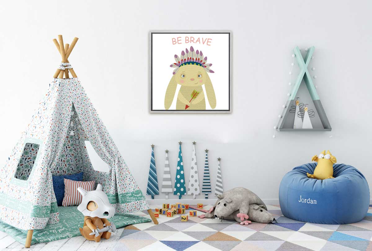 Be Brave | Canvas Wall Art Print - Final Touch Decor