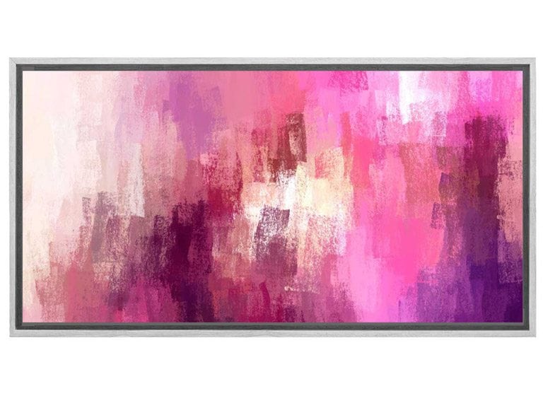 Pink and Purple Abstract 2 | Canvas Wall Art Print - Final Touch Decor