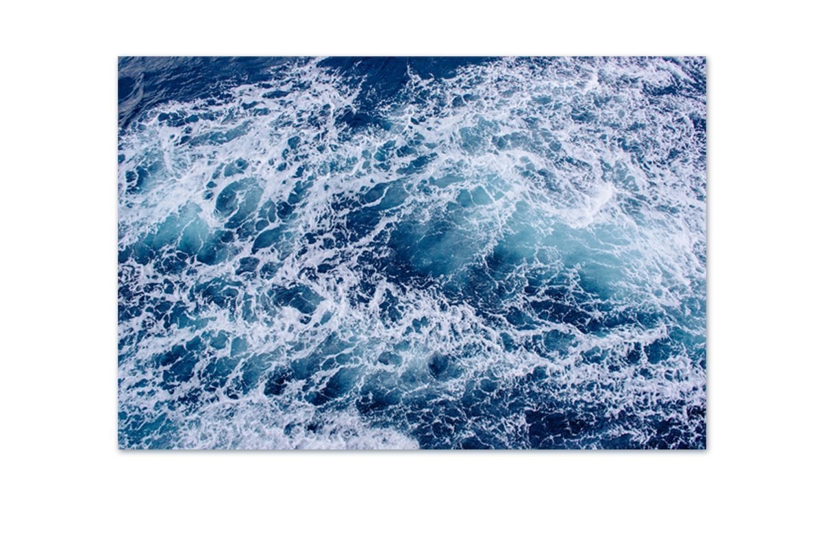 Sea Foam | Ocean Canvas Wall Art Print - Final Touch Decor