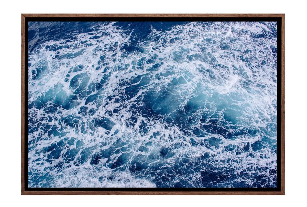 Sea Foam | Ocean Canvas Wall Art Print - Final Touch Decor