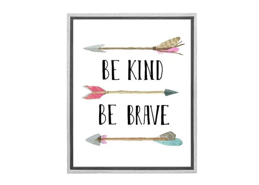 Kids Tribal Boho Wall Art | Canvas Wall Art Print - Final Touch Decor