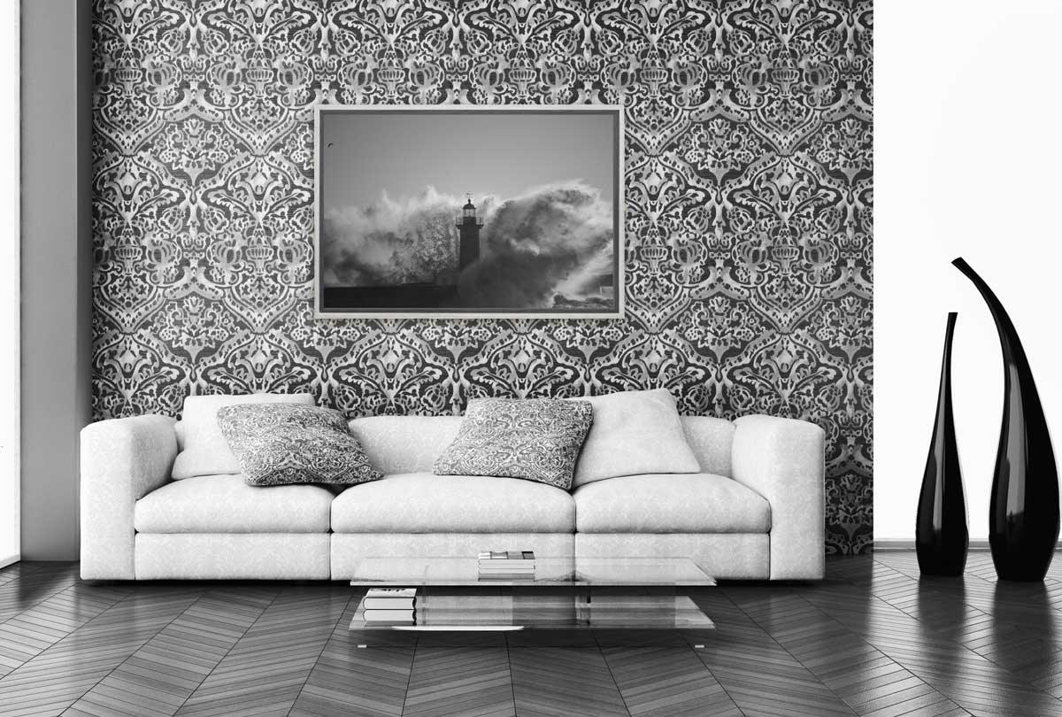 Light House Wave | Canvas Wall Art Print - Final Touch Decor