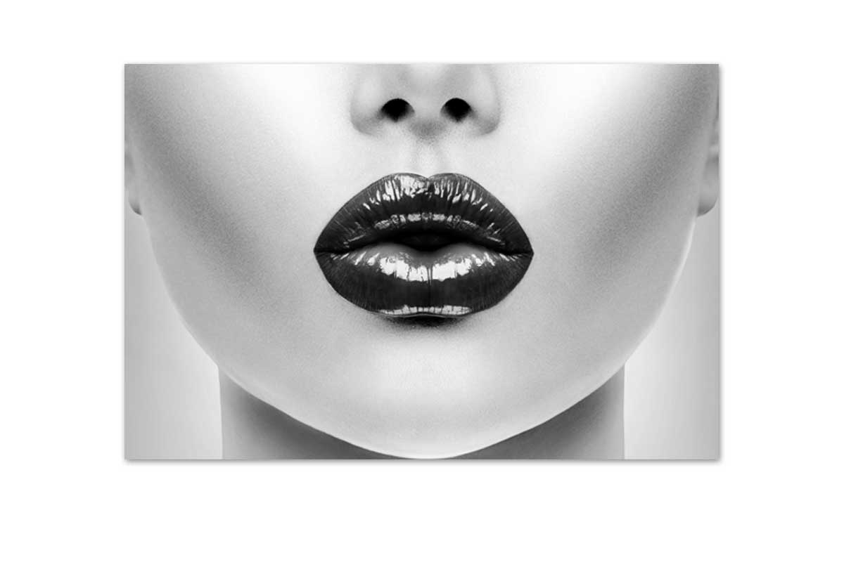 Black Lips | Canvas Wall Art Print - Final Touch Decor