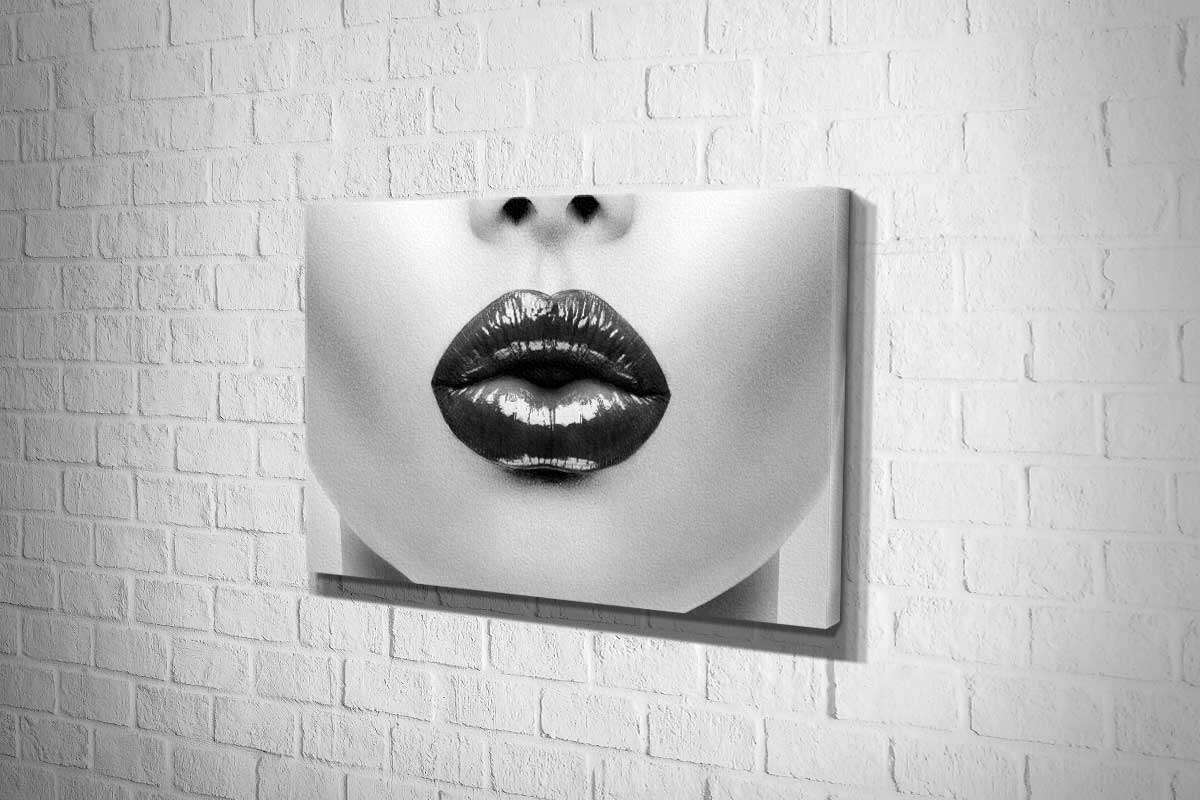 Black Lips | Canvas Wall Art Print - Final Touch Decor