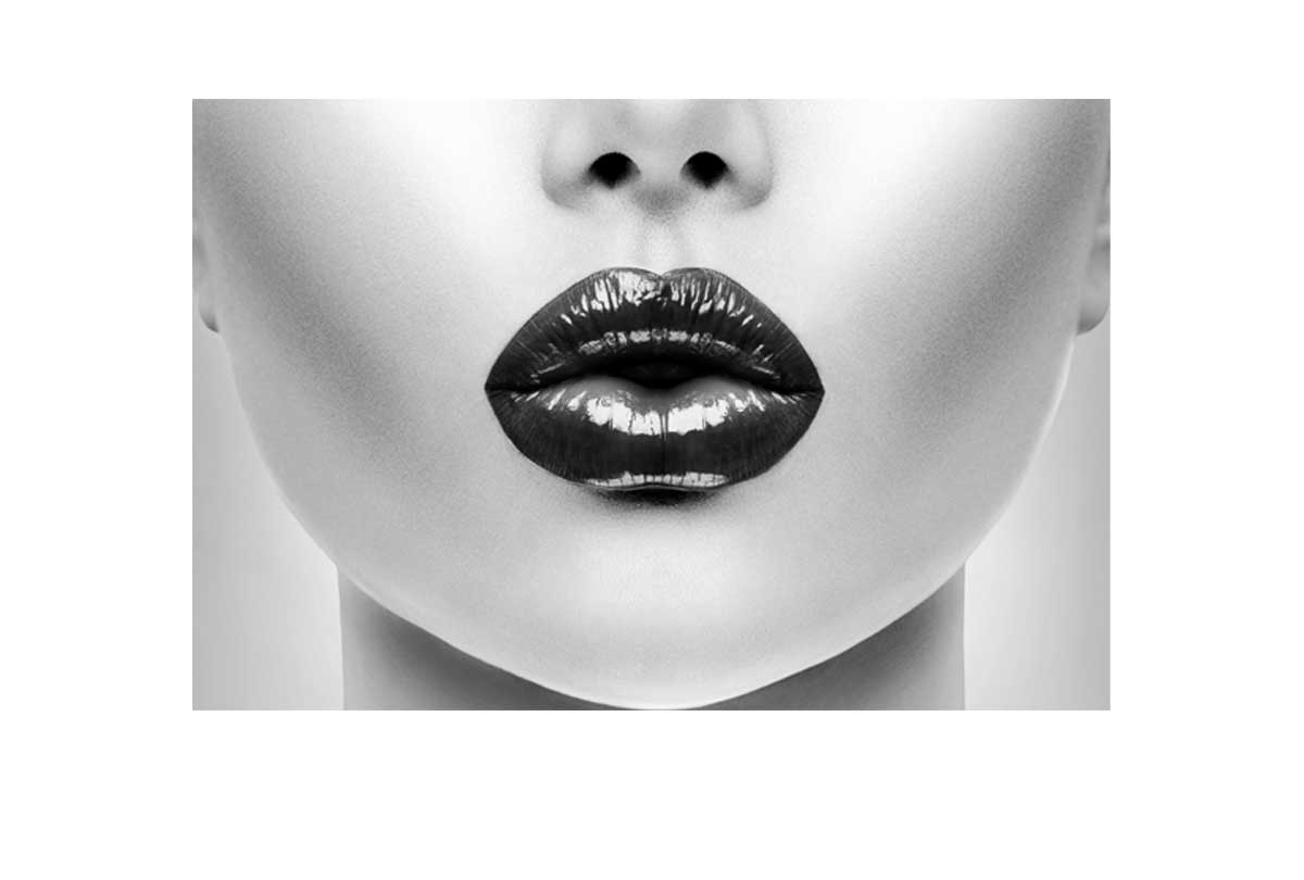 Black Lips | Canvas Wall Art Print - Final Touch Decor