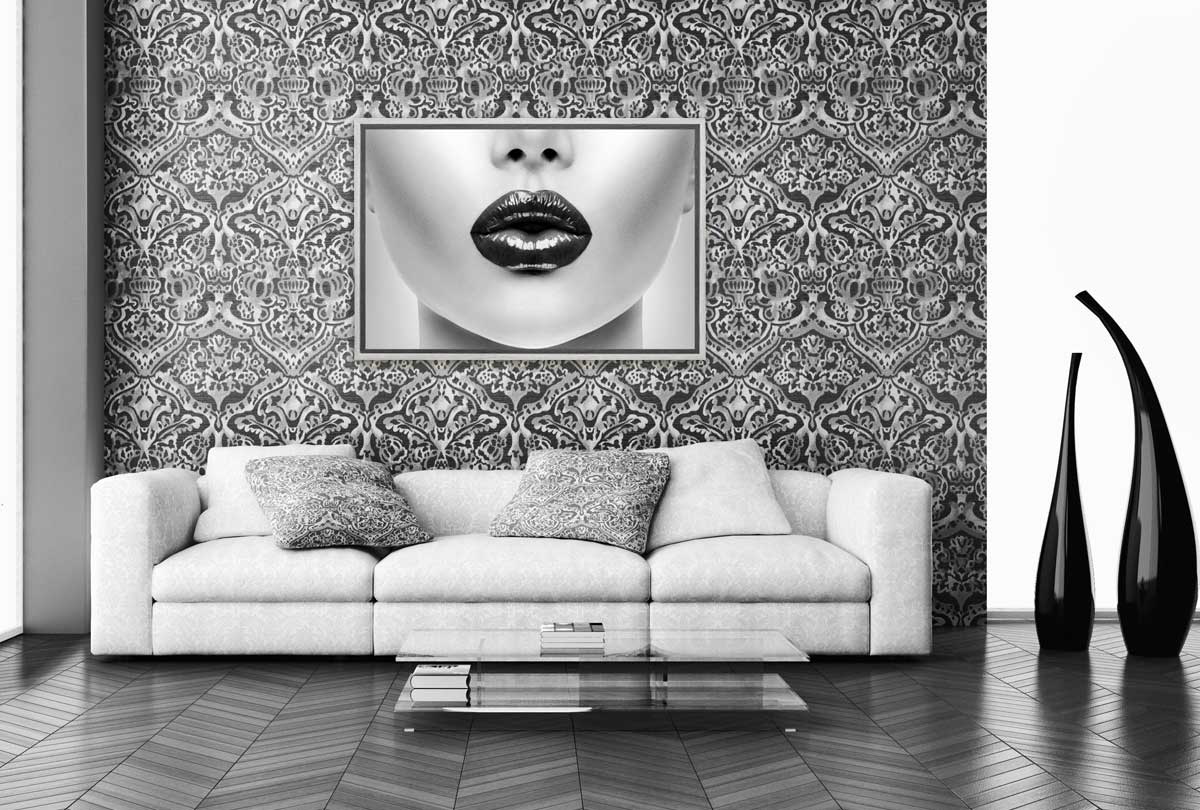 Black Lips | Canvas Wall Art Print - Final Touch Decor