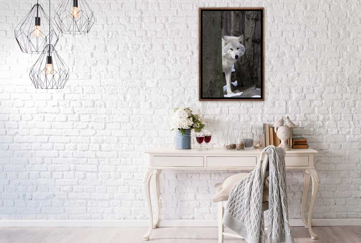 Timber Wolf | Canvas Wall Art Print - Final Touch Decor