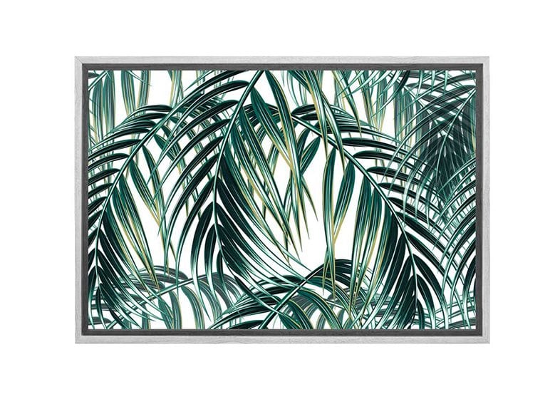 Watercolor Palm Leaves | Canvas Wall Art Print - Final Touch Decor