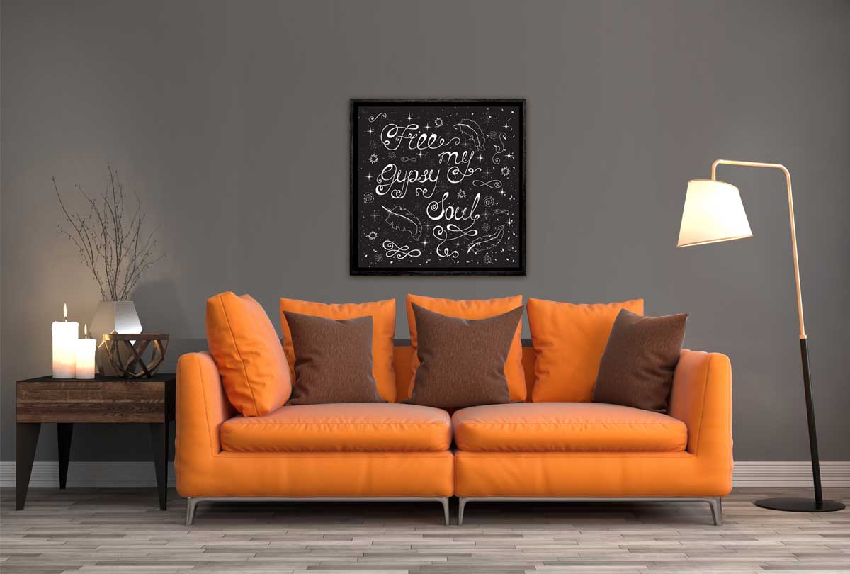 Free my Gypsy Soul | Canvas Wall Art Print - Final Touch Decor