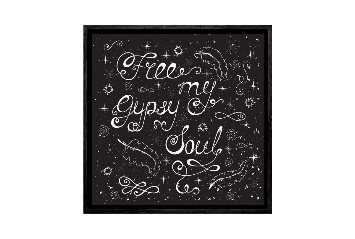 Free my Gypsy Soul | Canvas Wall Art Print - Final Touch Decor