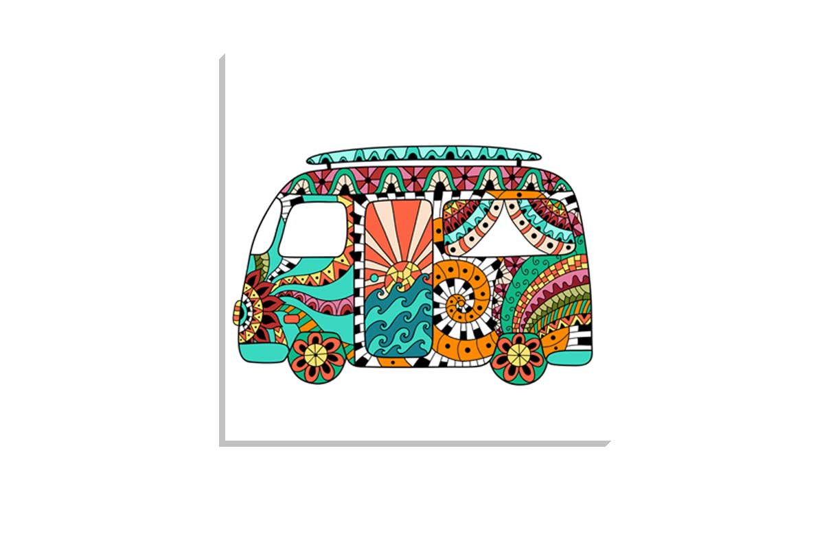 Gypsy Kombi | Canvas Wall Art Print - Final Touch Decor