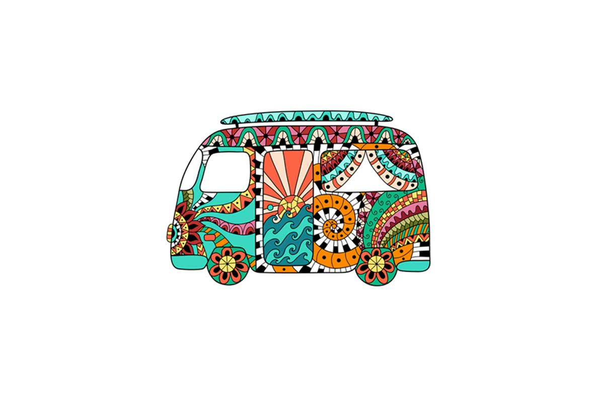 Gypsy Kombi | Canvas Wall Art Print - Final Touch Decor