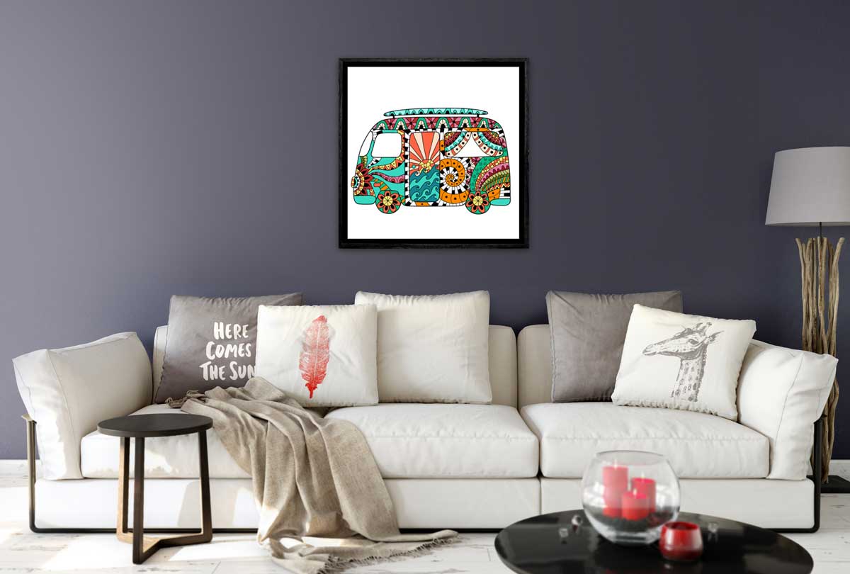 Gypsy Kombi | Canvas Wall Art Print - Final Touch Decor