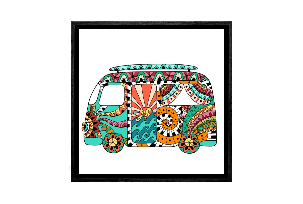 Gypsy Kombi | Canvas Wall Art Print - Final Touch Decor