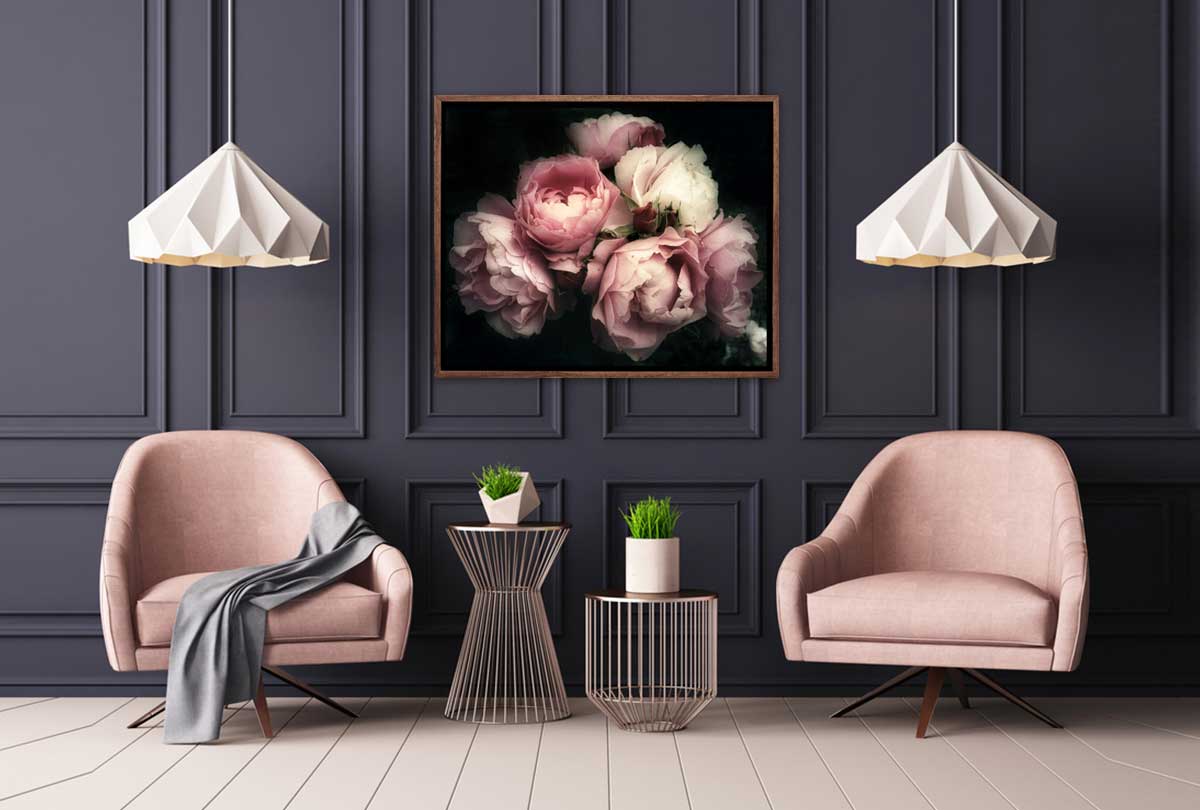 Pink Posie | Canvas Wall Art Print - Final Touch Decor