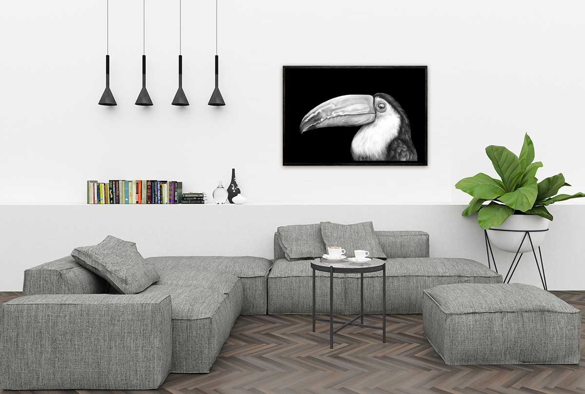 Toucan | Canvas Wall Art Print - Final Touch Decor