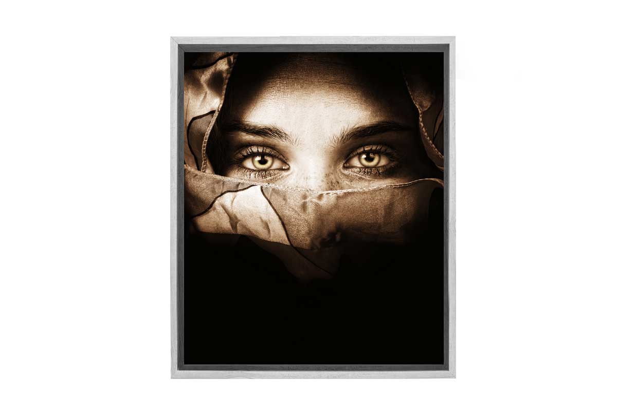 Mysterious Woman | Canvas Wall Art Print - Final Touch Decor