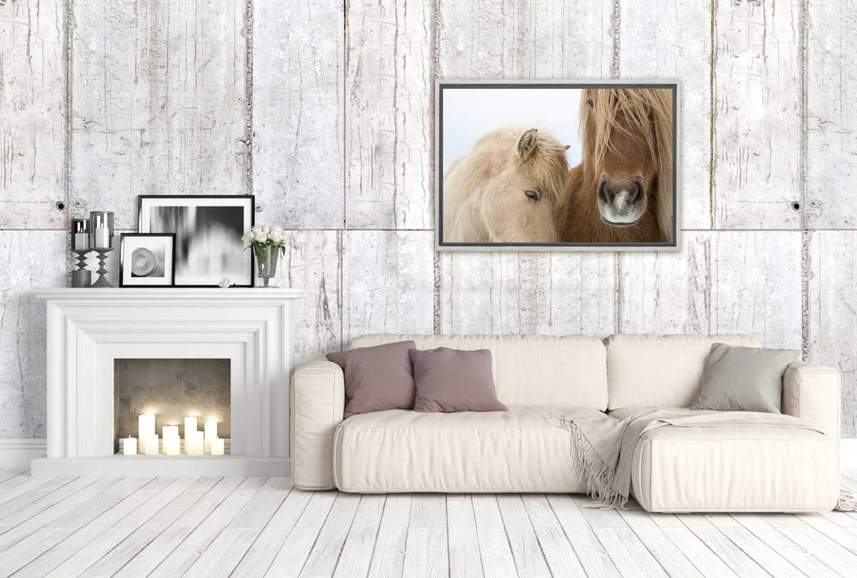 Icelandic Horses 2 | Canvas Art Print - Final Touch Decor