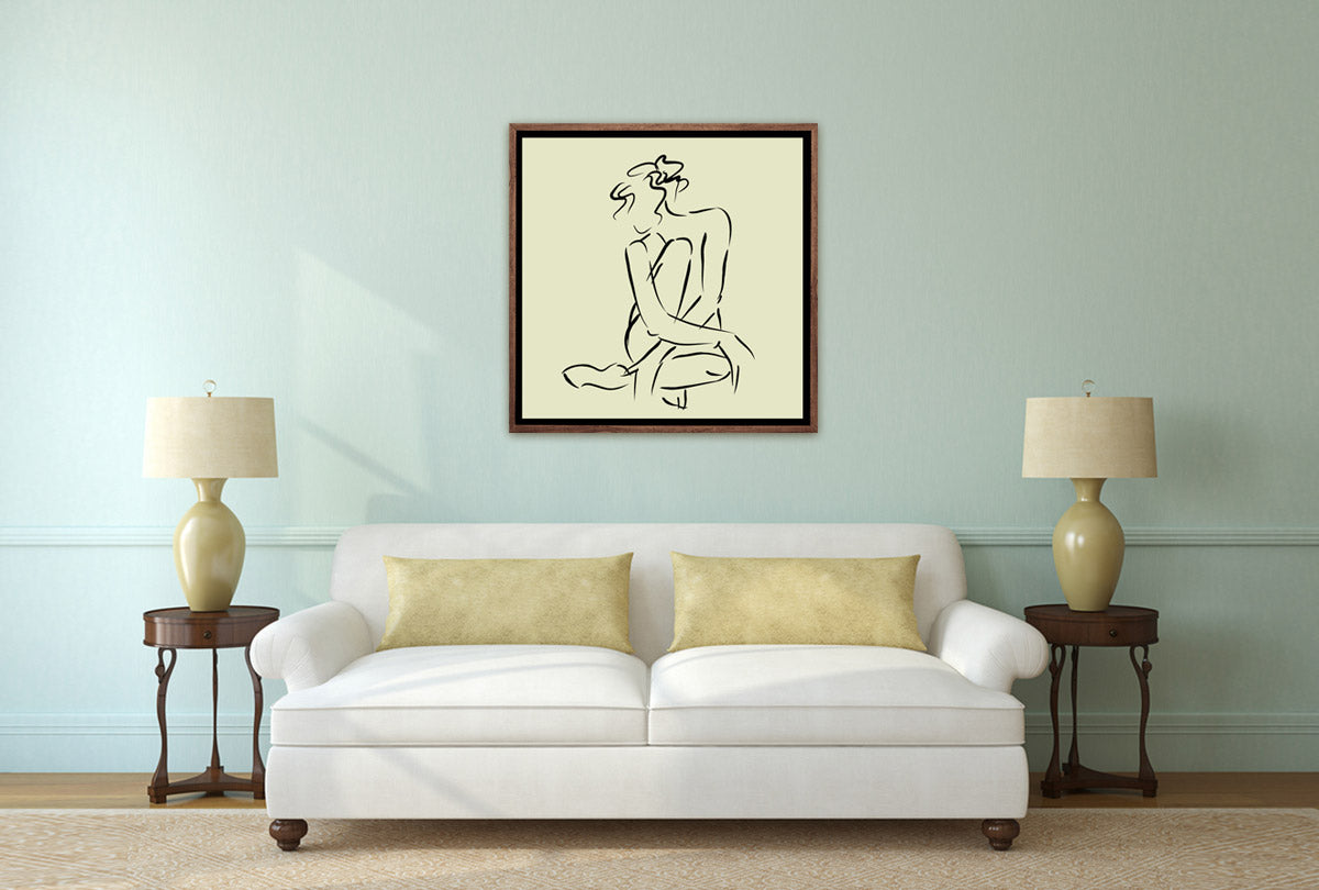 Nude | Canvas Wall Art Print - Final Touch Decor