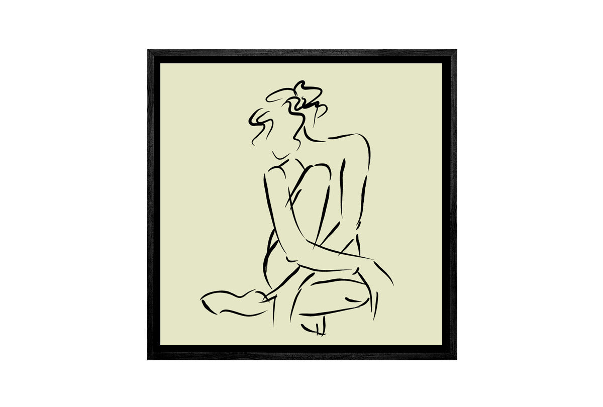 Nude | Canvas Wall Art Print - Final Touch Decor