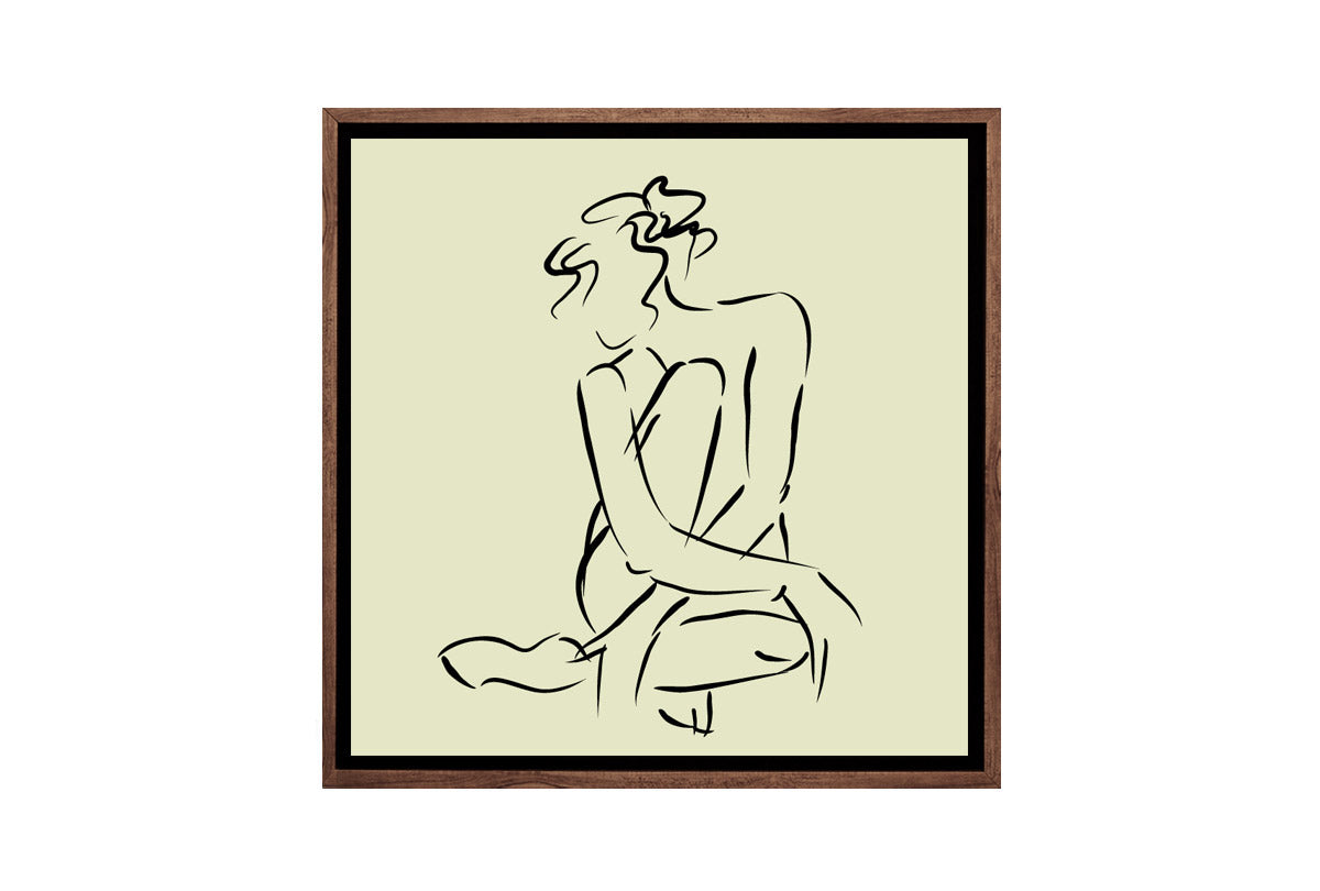 Nude | Canvas Wall Art Print - Final Touch Decor