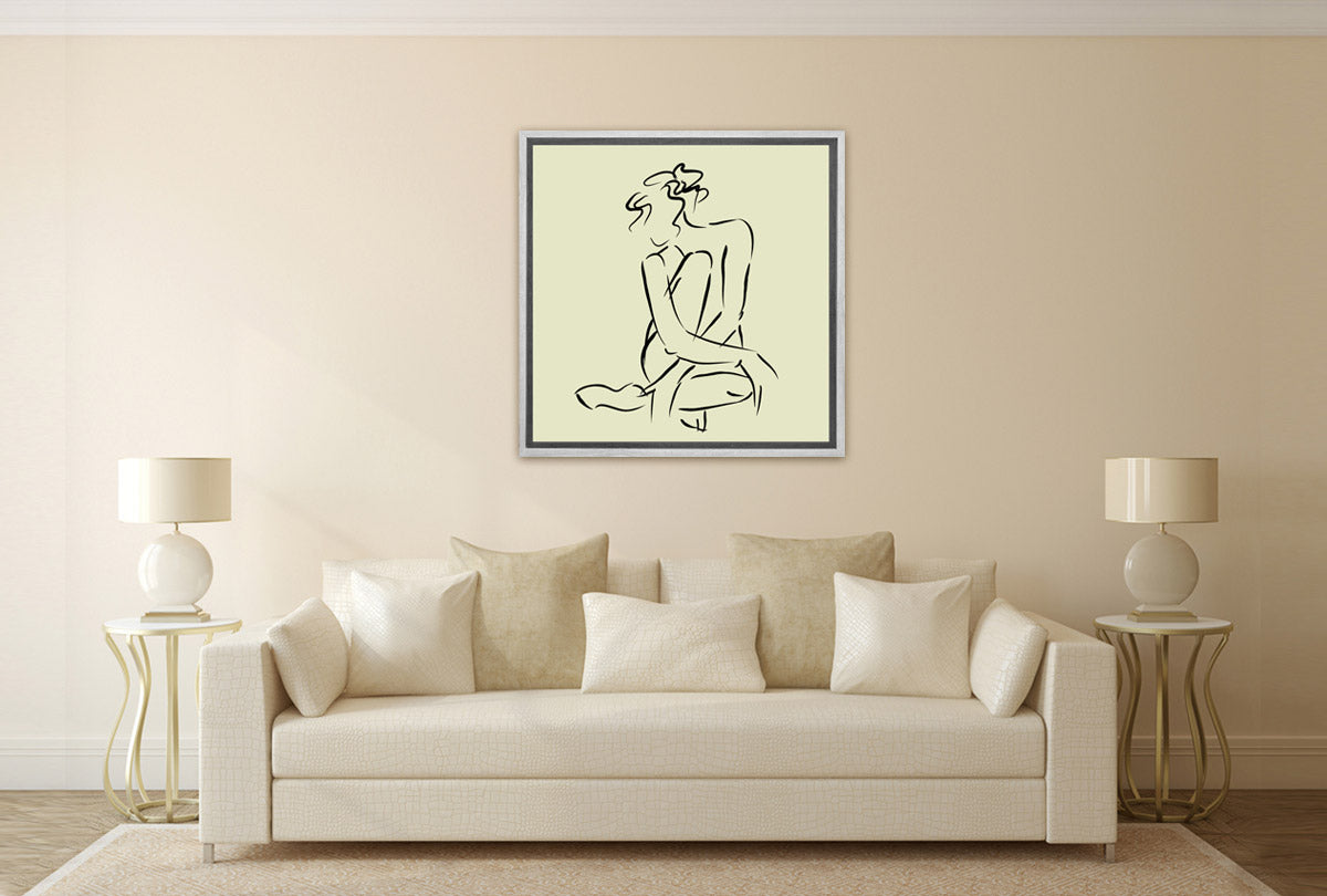 Nude | Canvas Wall Art Print - Final Touch Decor