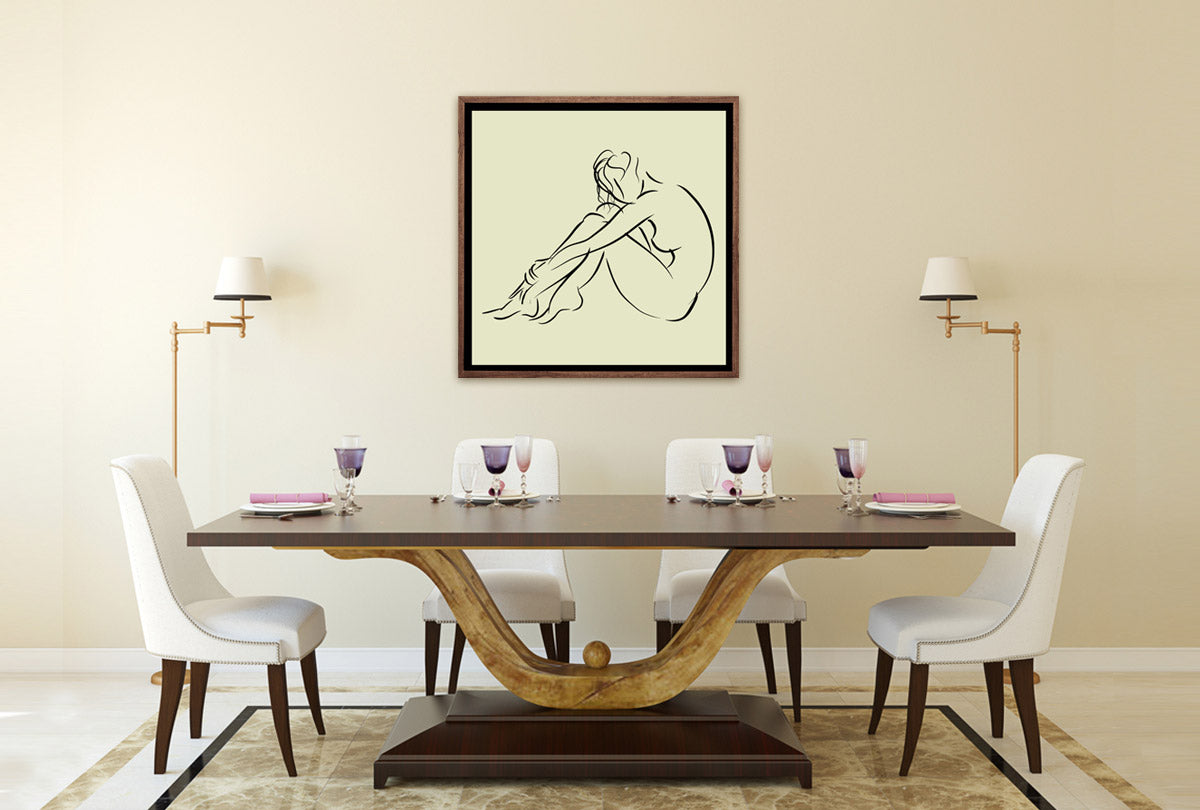 Nude 2 | Canvas Wall Art Print - Final Touch Decor