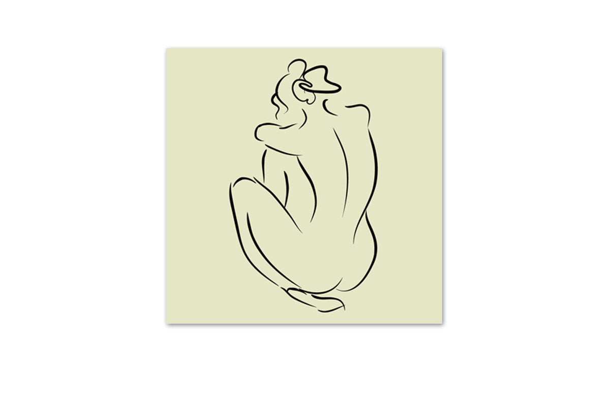 Nude 3 | Canvas Wall Art Print - Final Touch Decor