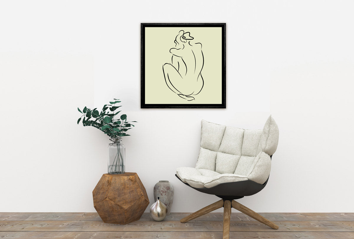 Nude 3 | Canvas Wall Art Print - Final Touch Decor