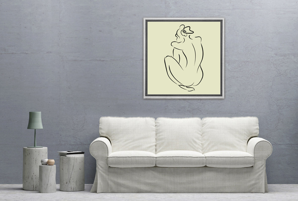 Nude 3 | Canvas Wall Art Print - Final Touch Decor