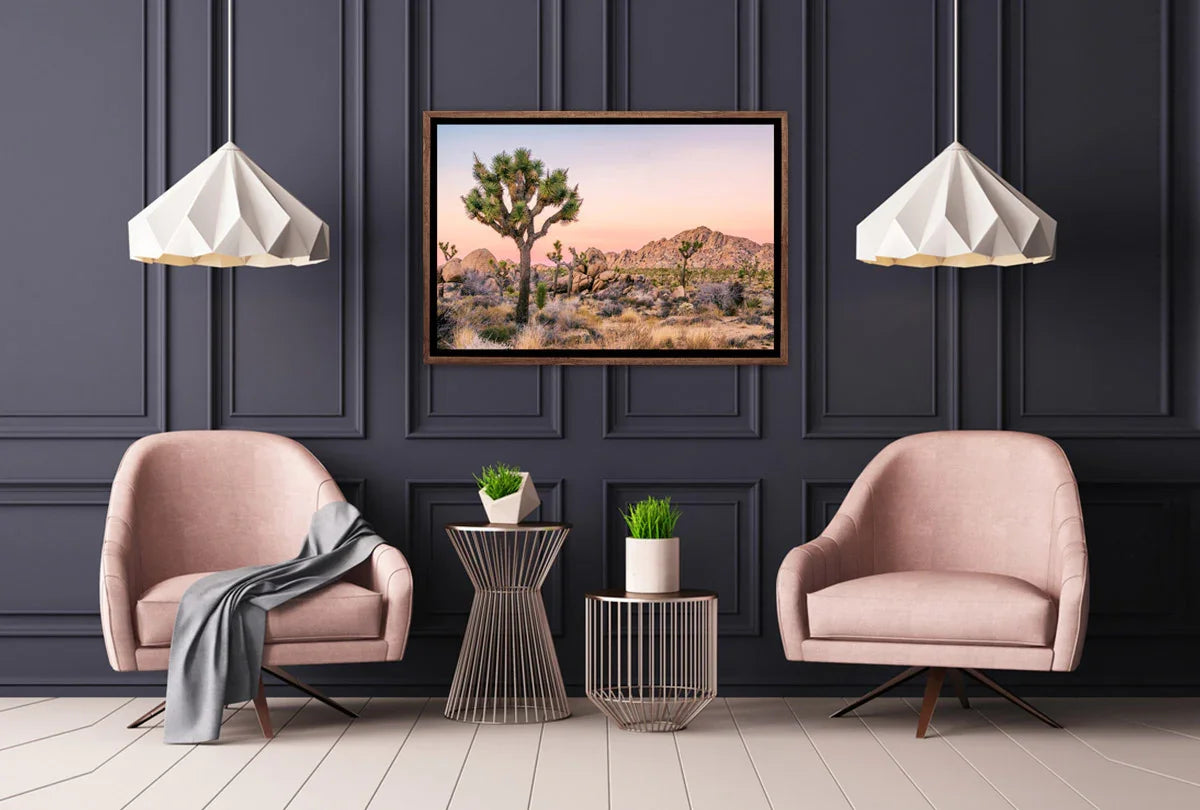 Desert Joshua Trees | Canvas Wall Art Print - Final Touch Decor