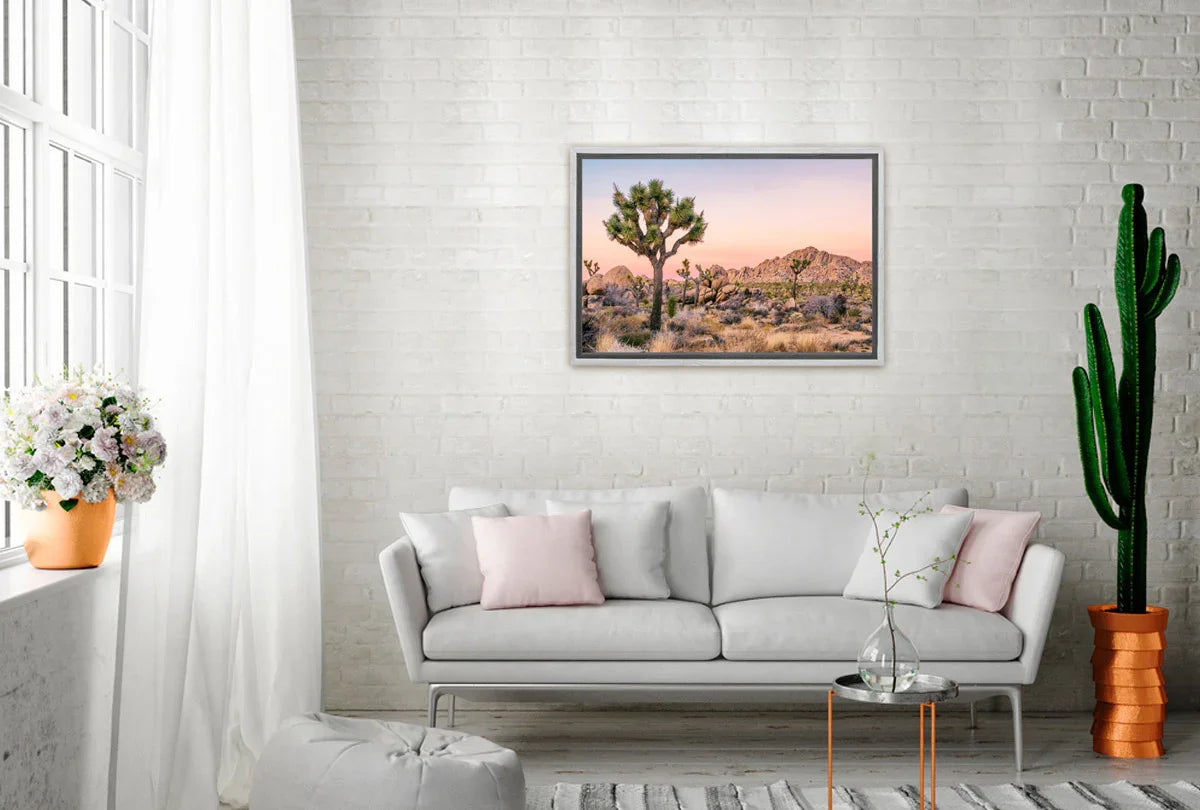 Desert Joshua Trees | Canvas Wall Art Print - Final Touch Decor
