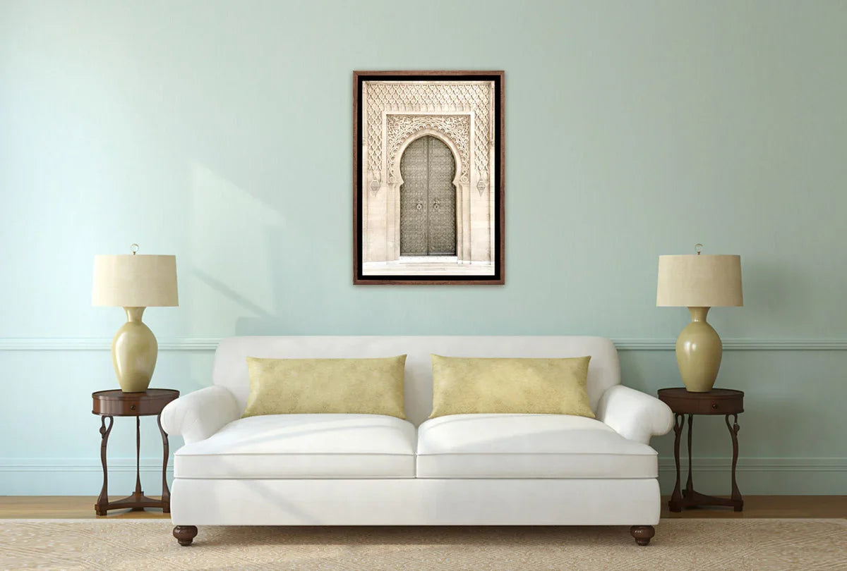 Bronz Moroccan Door | Canvas Wall Art Print - Final Touch Decor