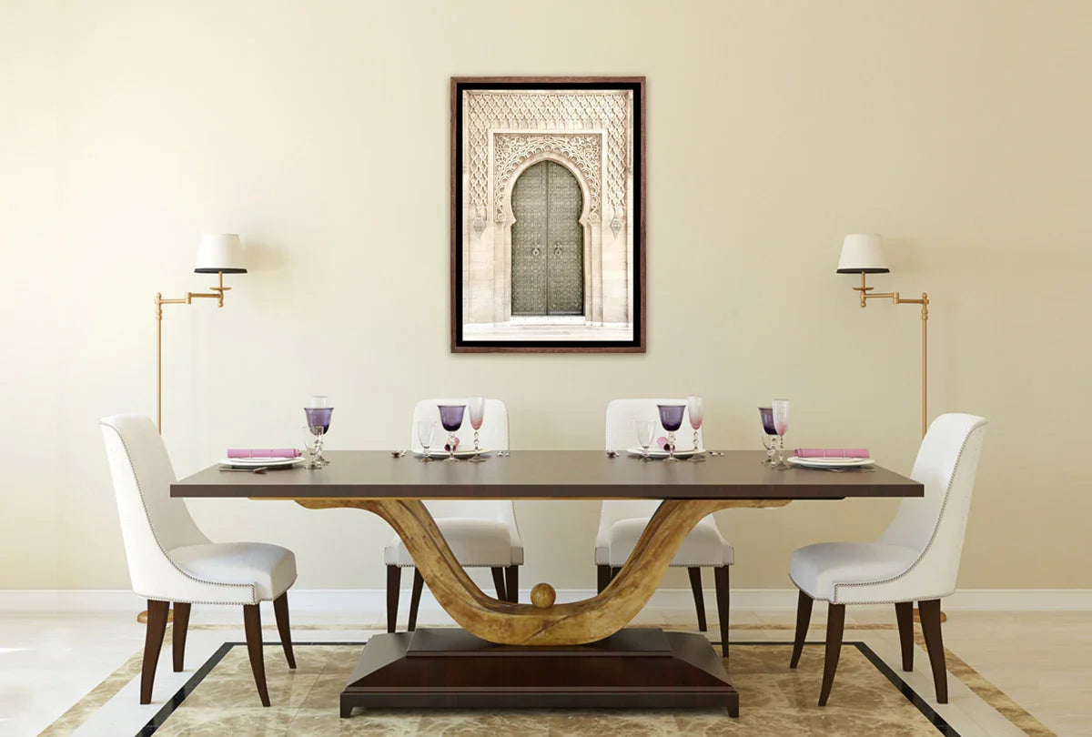 Bronz Moroccan Door | Canvas Wall Art Print - Final Touch Decor