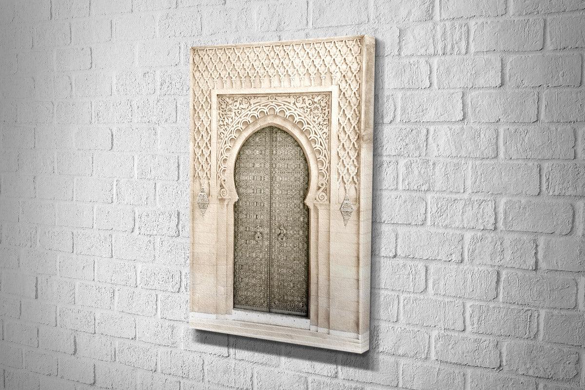 Bronz Moroccan Door | Canvas Wall Art Print - Final Touch Decor