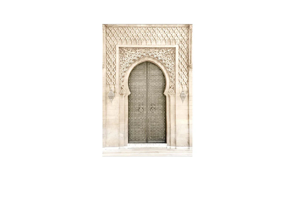 Bronz Moroccan Door | Canvas Wall Art Print - Final Touch Decor
