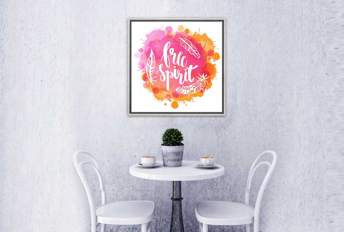 Boho Free Spirit | Canvas Wall Art Print - Final Touch Decor