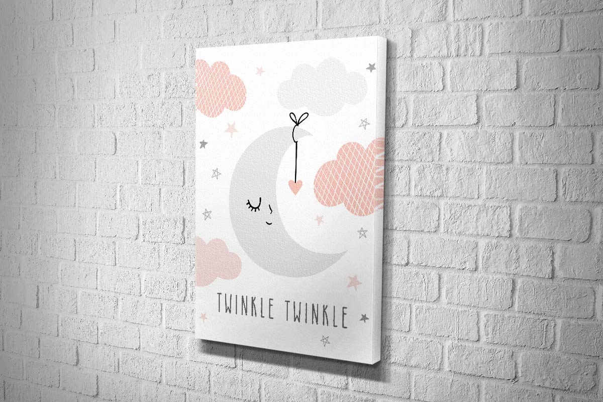 Twinkle Twinkle | Scandinavian Kid's Wall Art Print - Final Touch Decor