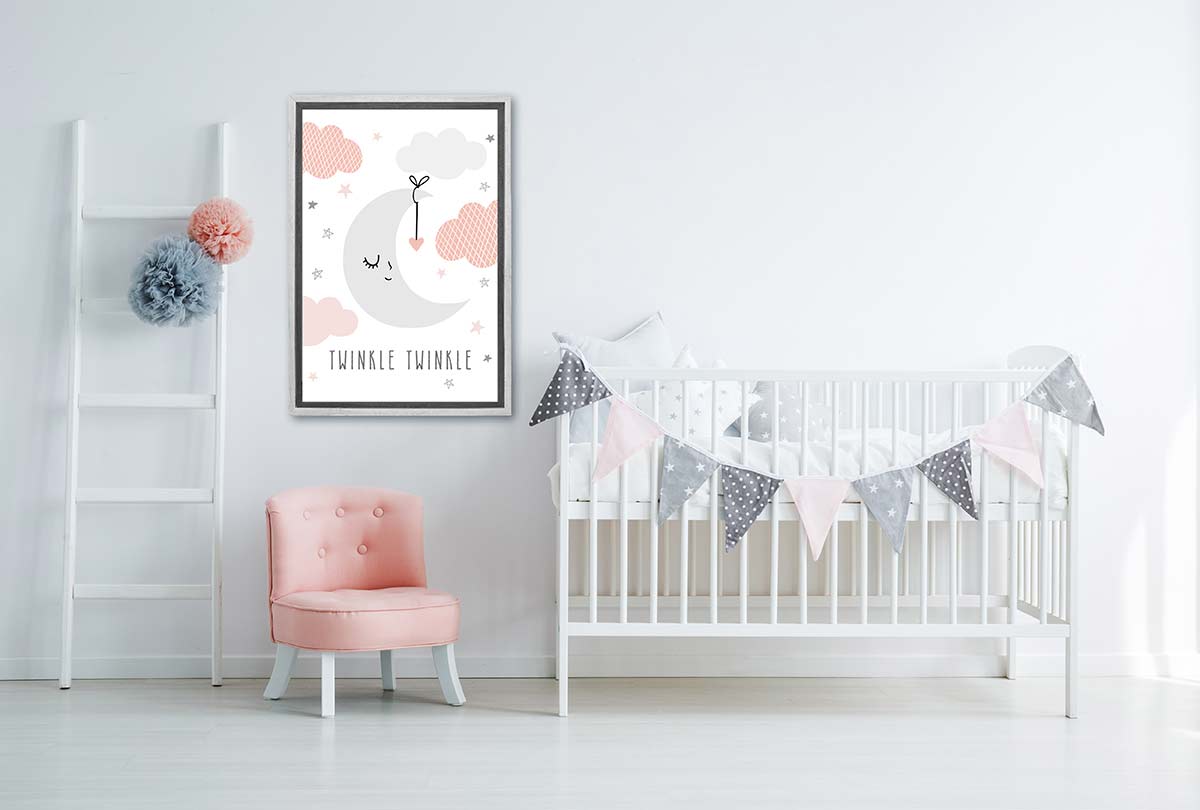 Twinkle Twinkle | Scandinavian Kid's Wall Art Print - Final Touch Decor