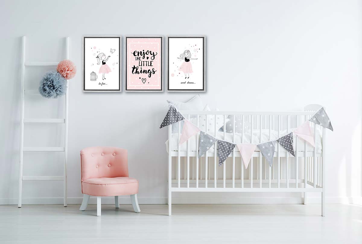 Be Free | Scandinavian Kid's Wall Art Print - Final Touch Decor