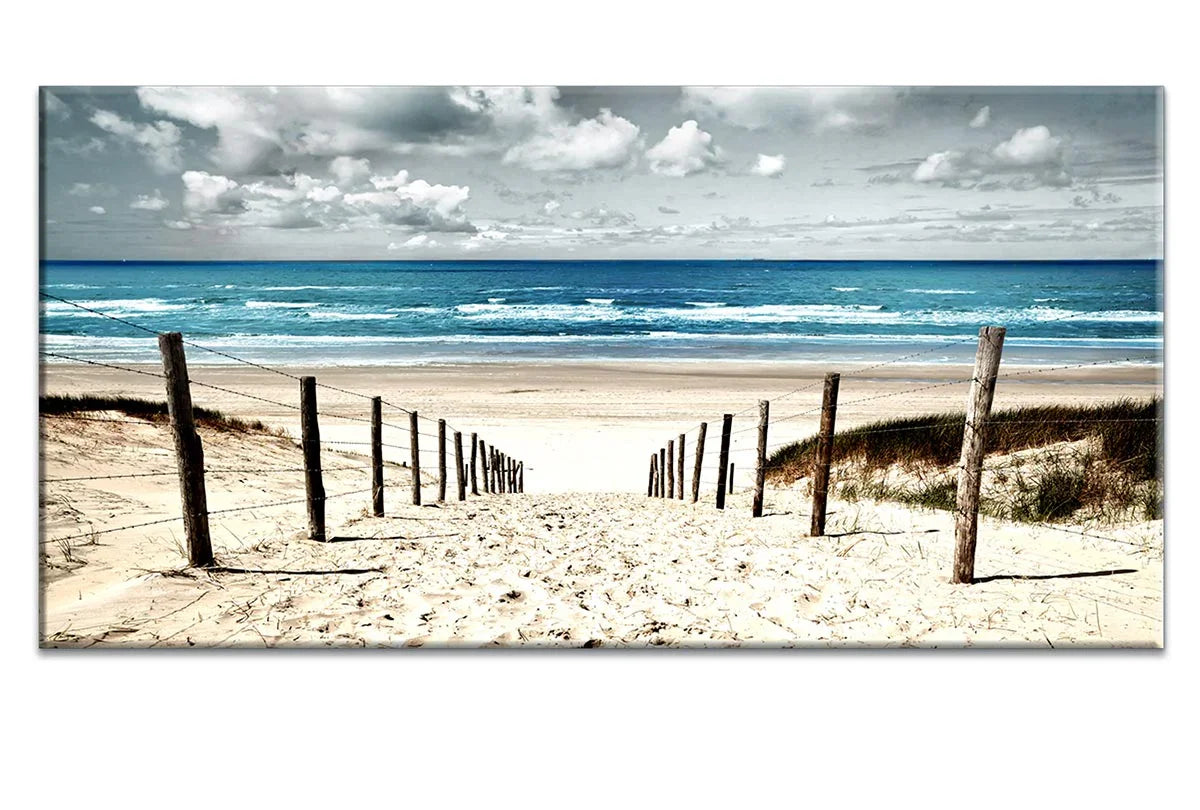 Beach Panorama | Canvas Wall Art Print - Final Touch Decor