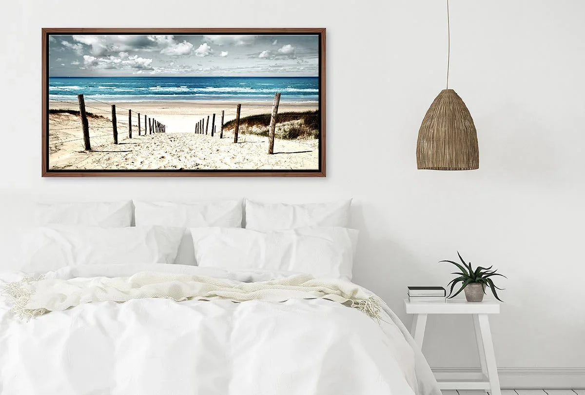 Beach Panorama | Canvas Wall Art Print - Final Touch Decor