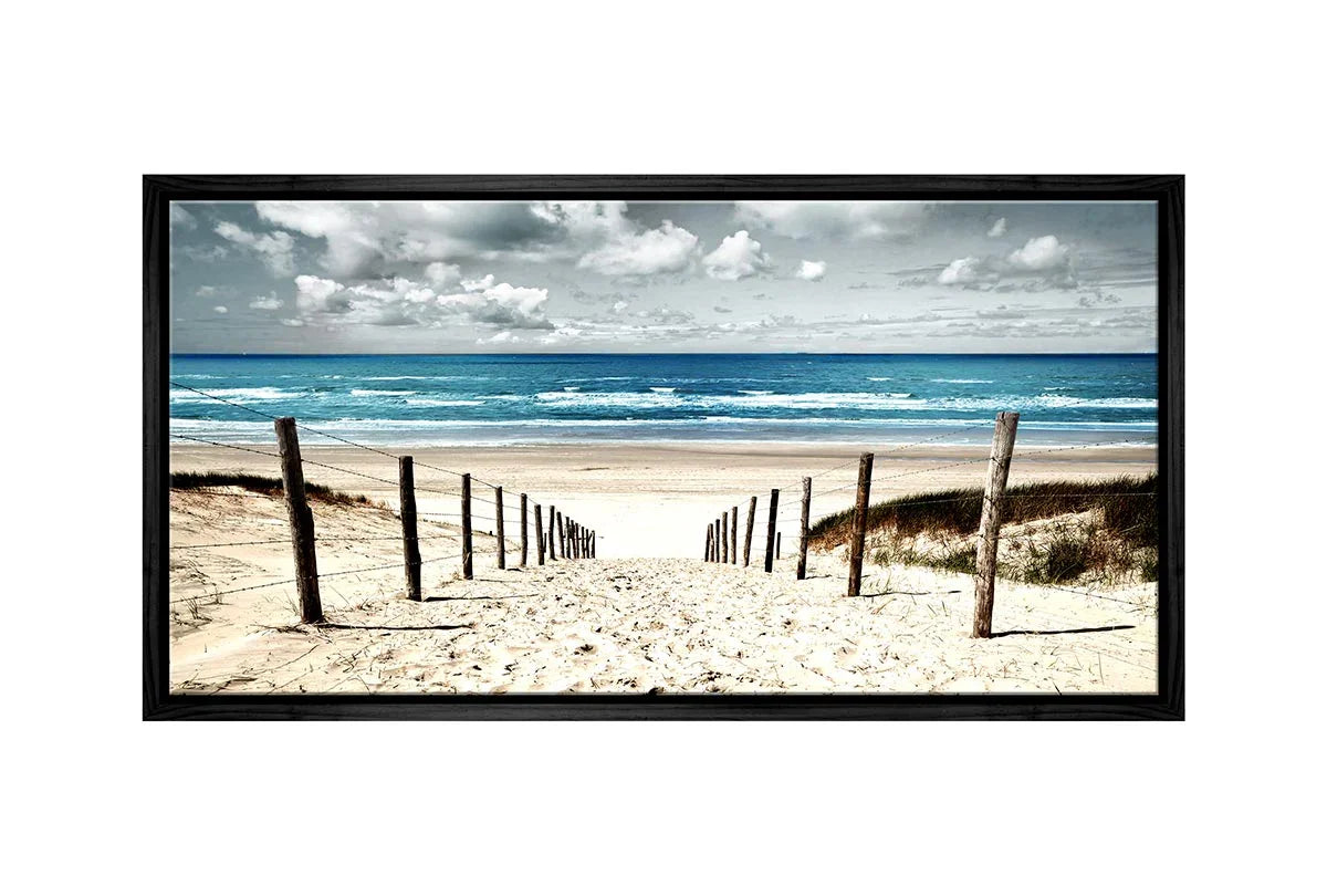 Beach Panorama | Canvas Wall Art Print - Final Touch Decor