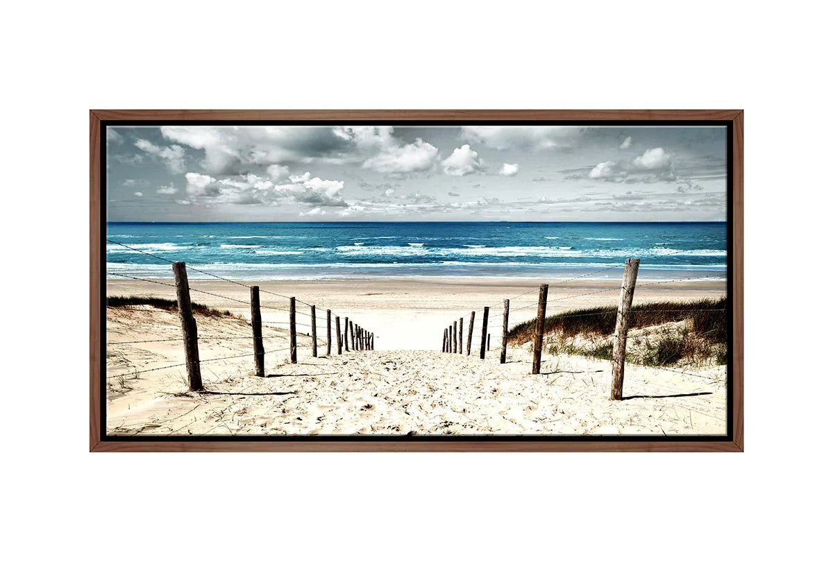 Beach Panorama | Canvas Wall Art Print - Final Touch Decor