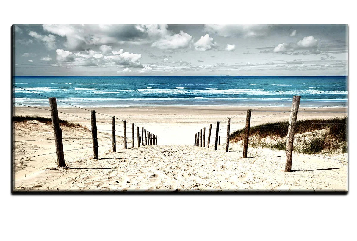 Beach Panorama | Canvas Wall Art Print - Final Touch Decor