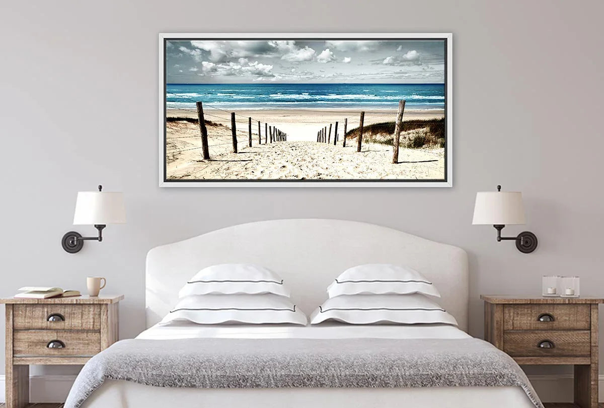Beach Panorama | Canvas Wall Art Print - Final Touch Decor