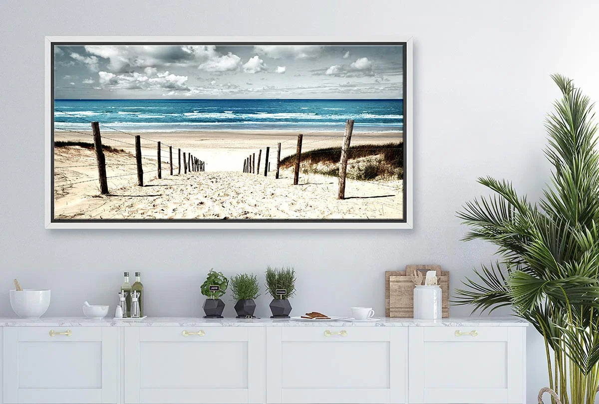 Beach Panorama | Canvas Wall Art Print - Final Touch Decor