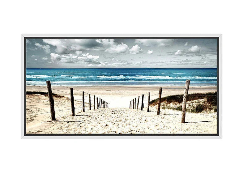 Beach Panorama | Canvas Wall Art Print - Final Touch Decor