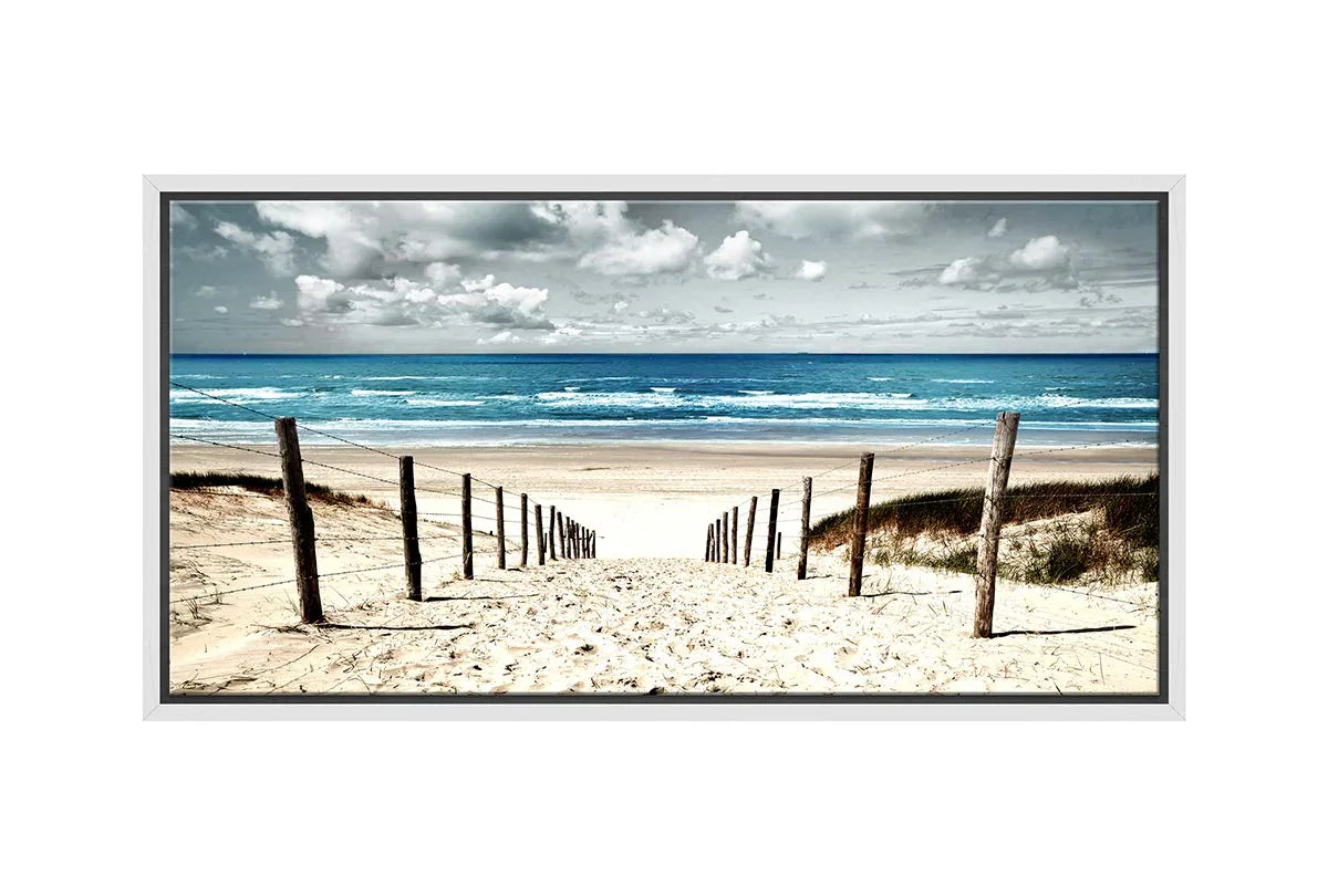 Beach Panorama | Canvas Wall Art Print - Final Touch Decor