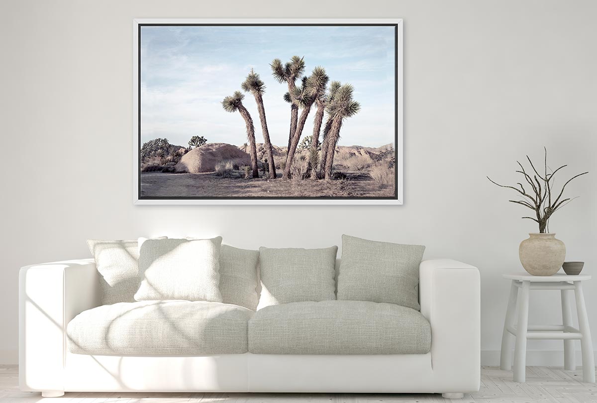 Desert Joshua Trees Canvas Wall Art Print - Final Touch Decor